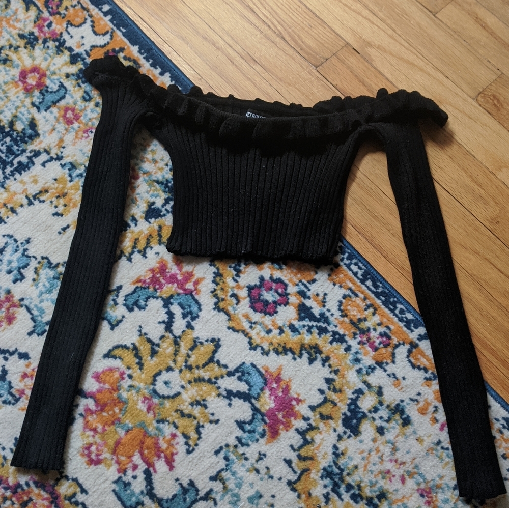 Reformation Ribbed Knit Crop